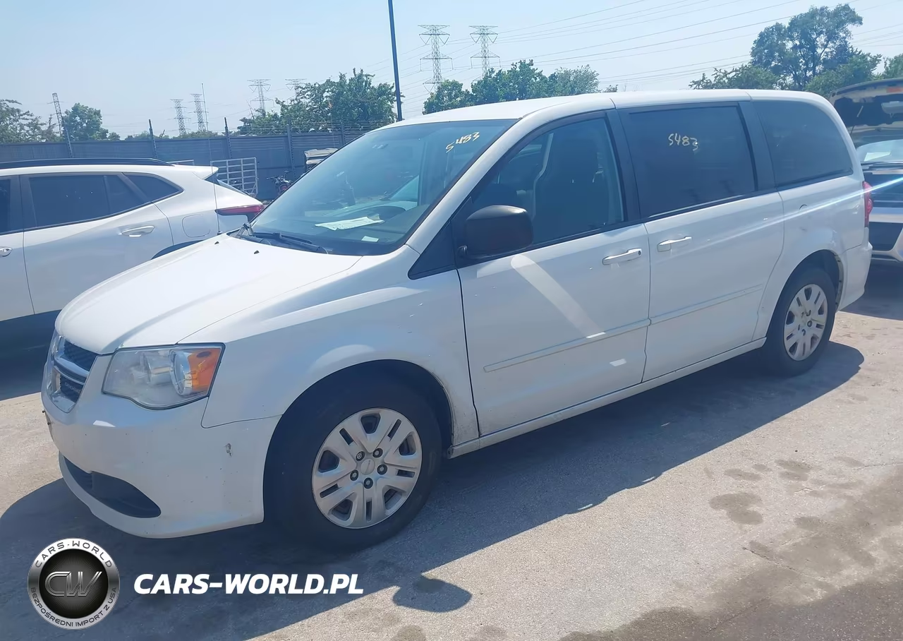 2016 Dodge Grand Caravan Se VIN:2C4RDGBG3GR347837 - 2