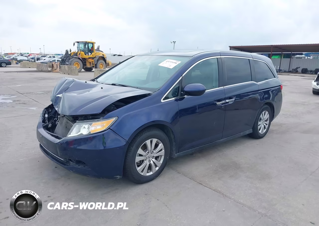 2016 Honda Odyssey Ex-L VIN:5FNRL5H69GB163438 - 2