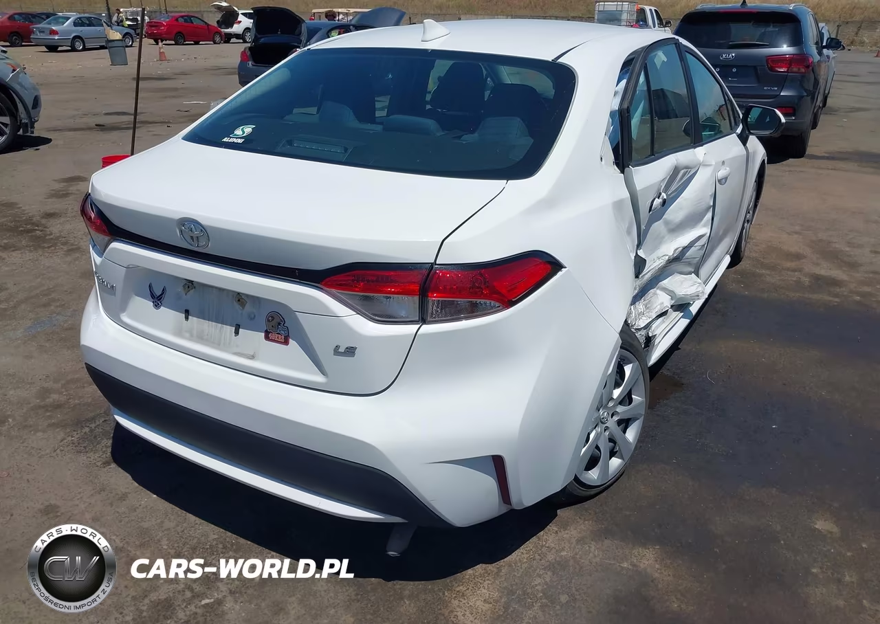 2021 Toyota Corolla Le VIN:5YFEPMAE8MP222283 - 4