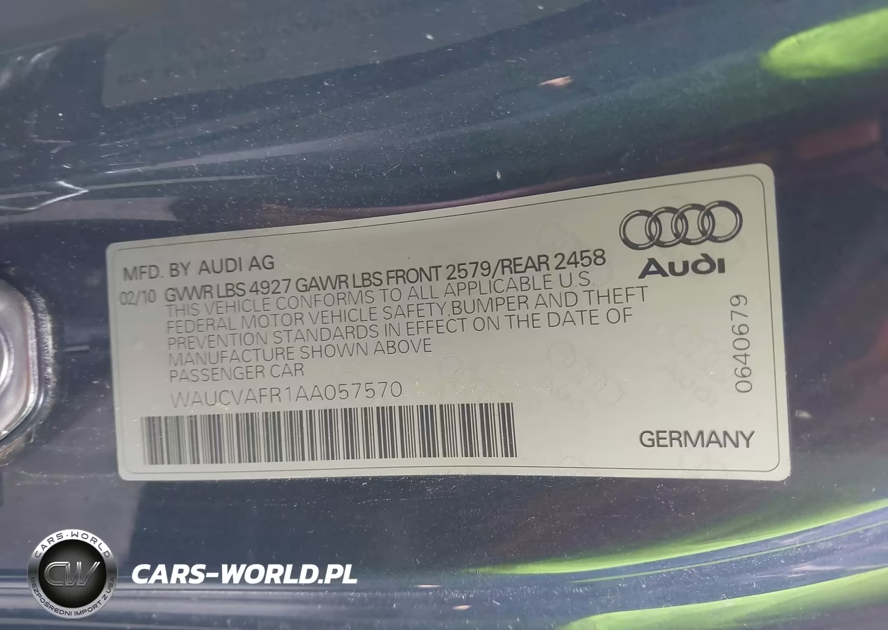 2010 Audi S5 4.2 Premium Plus VIN:WAUCVAFR1AA057570 - 9