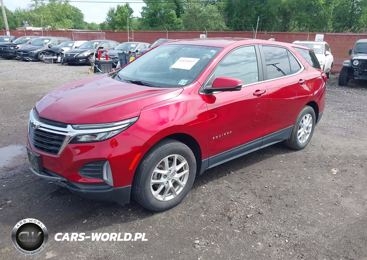 2022 Chevrolet Equinox Awd Lt VIN:3GNAXUEV7NL189131 - 2