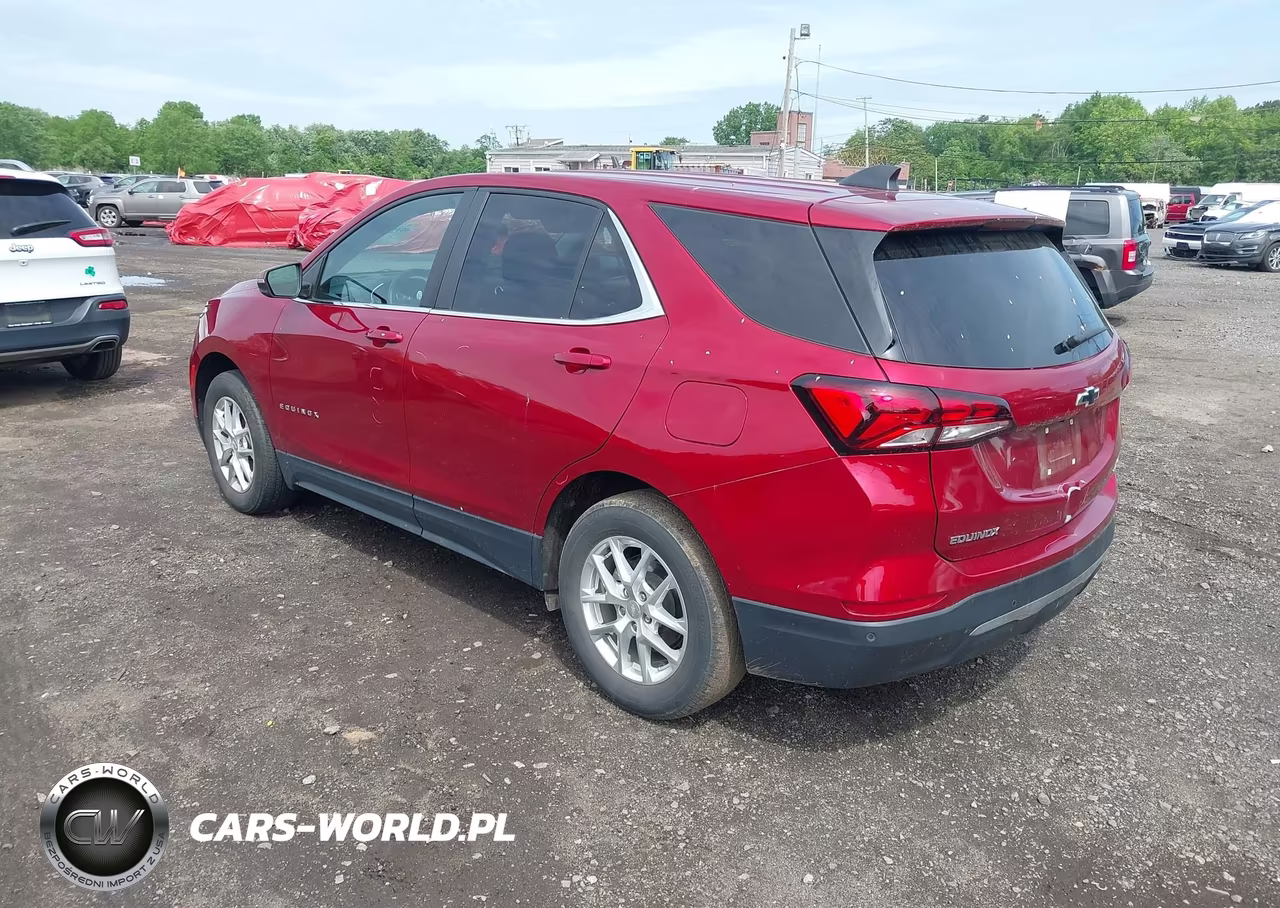2022 Chevrolet Equinox Awd Lt VIN:3GNAXUEV7NL189131 - 3
