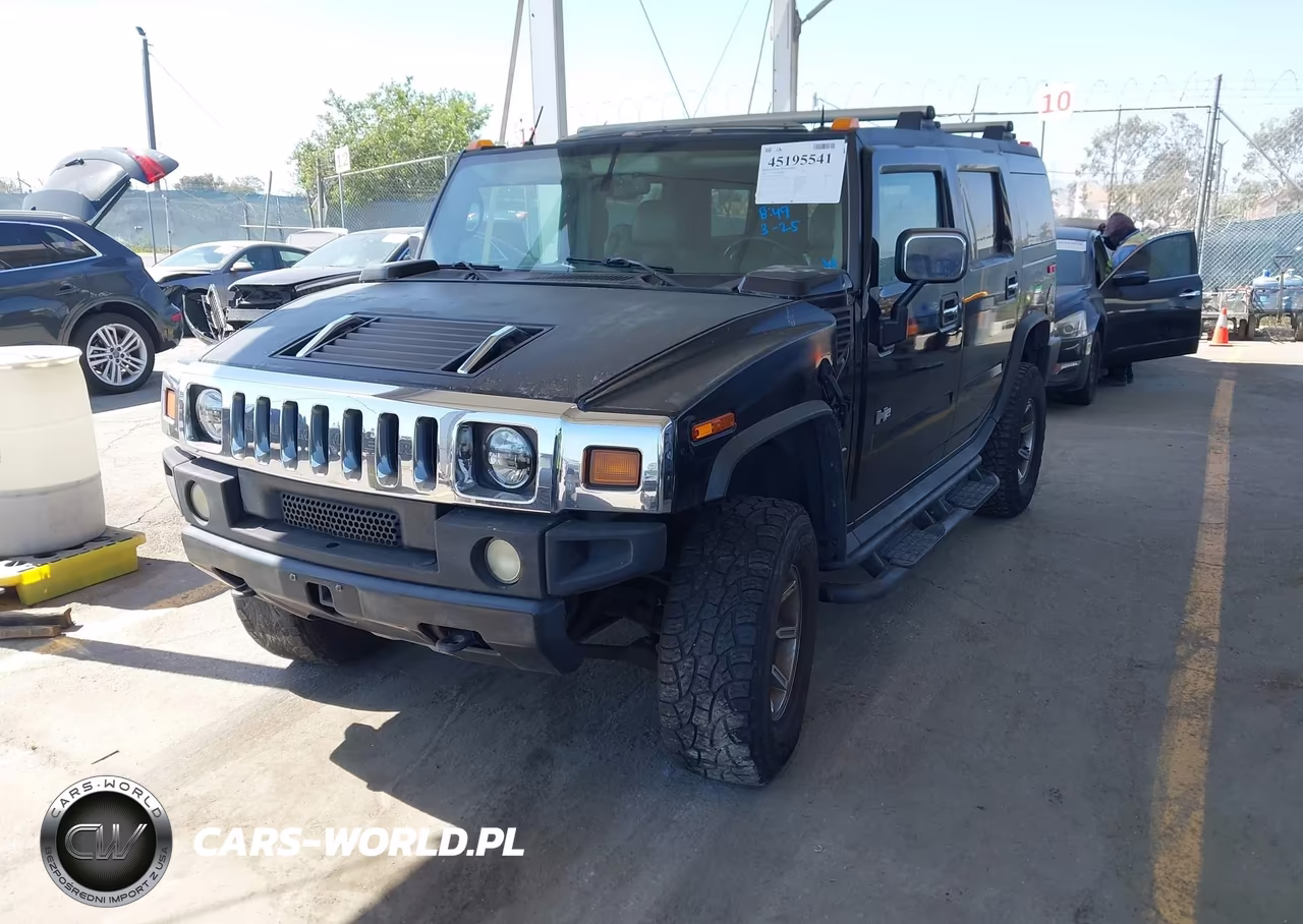 2003 Hummer H2 VIN:5GRGN23U93H125741 - 2