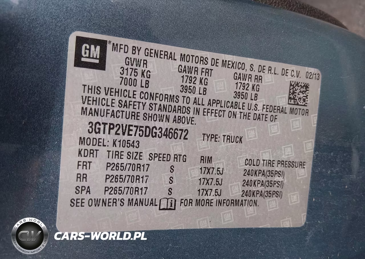 2013 GMC Sierra 1500 Sle VIN:3GTP2VE75DG346672 - 9