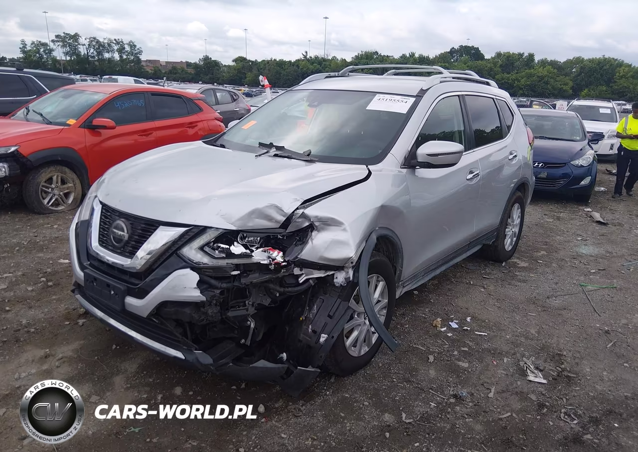 2019 Nissan Rogue Sv VIN:KNMAT2MV8KP518963 - 2