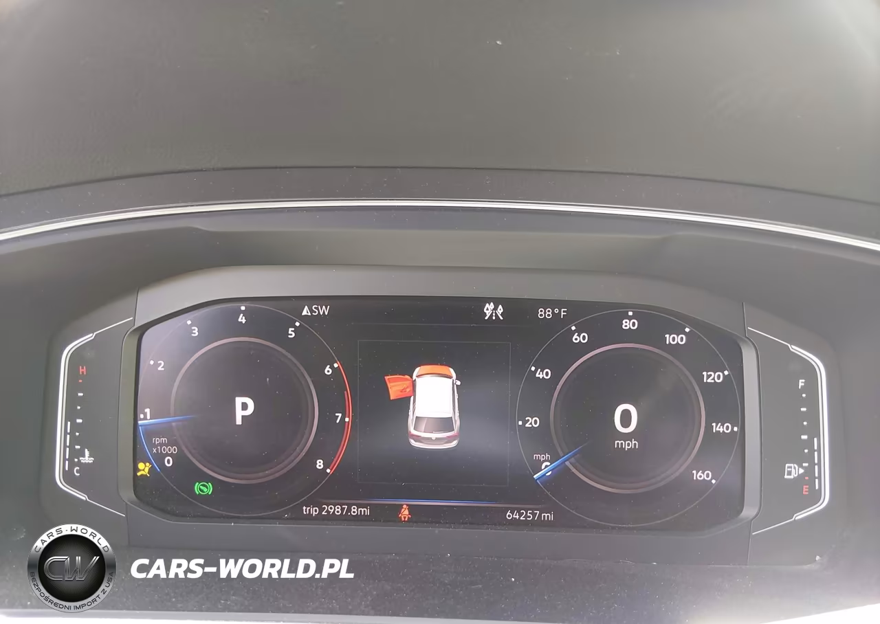 2019 Volkswagen Tiguan 2.0T Se-2.0T Sel-2.0T Sel R-Line-2.0T Sel R-Line Black VIN:3VV2B7AX7KM118927 - 7
