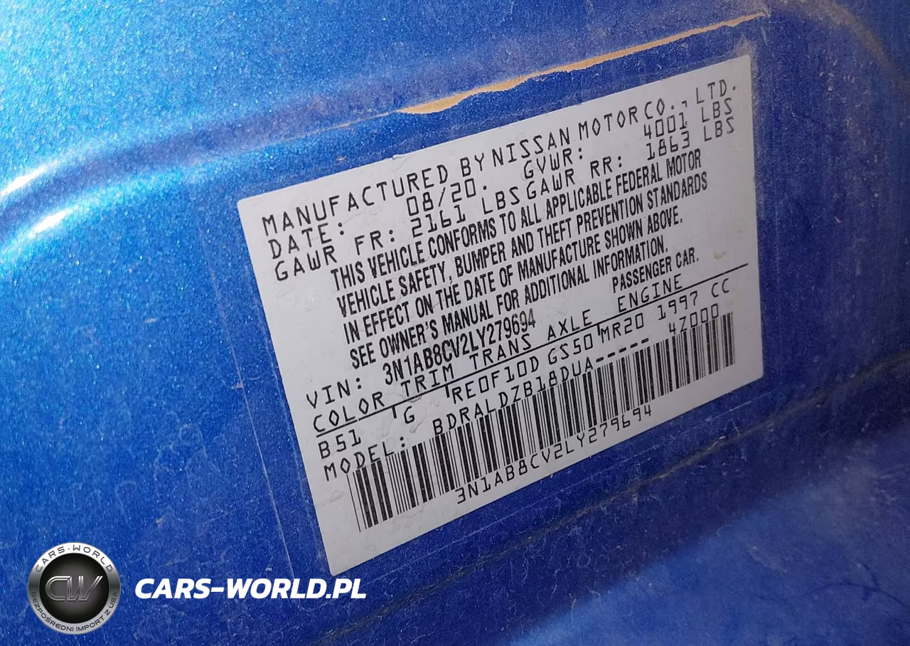 2020 Nissan Sentra Sv Xtronic Cvt VIN:3N1AB8CV2LY279694 - 9