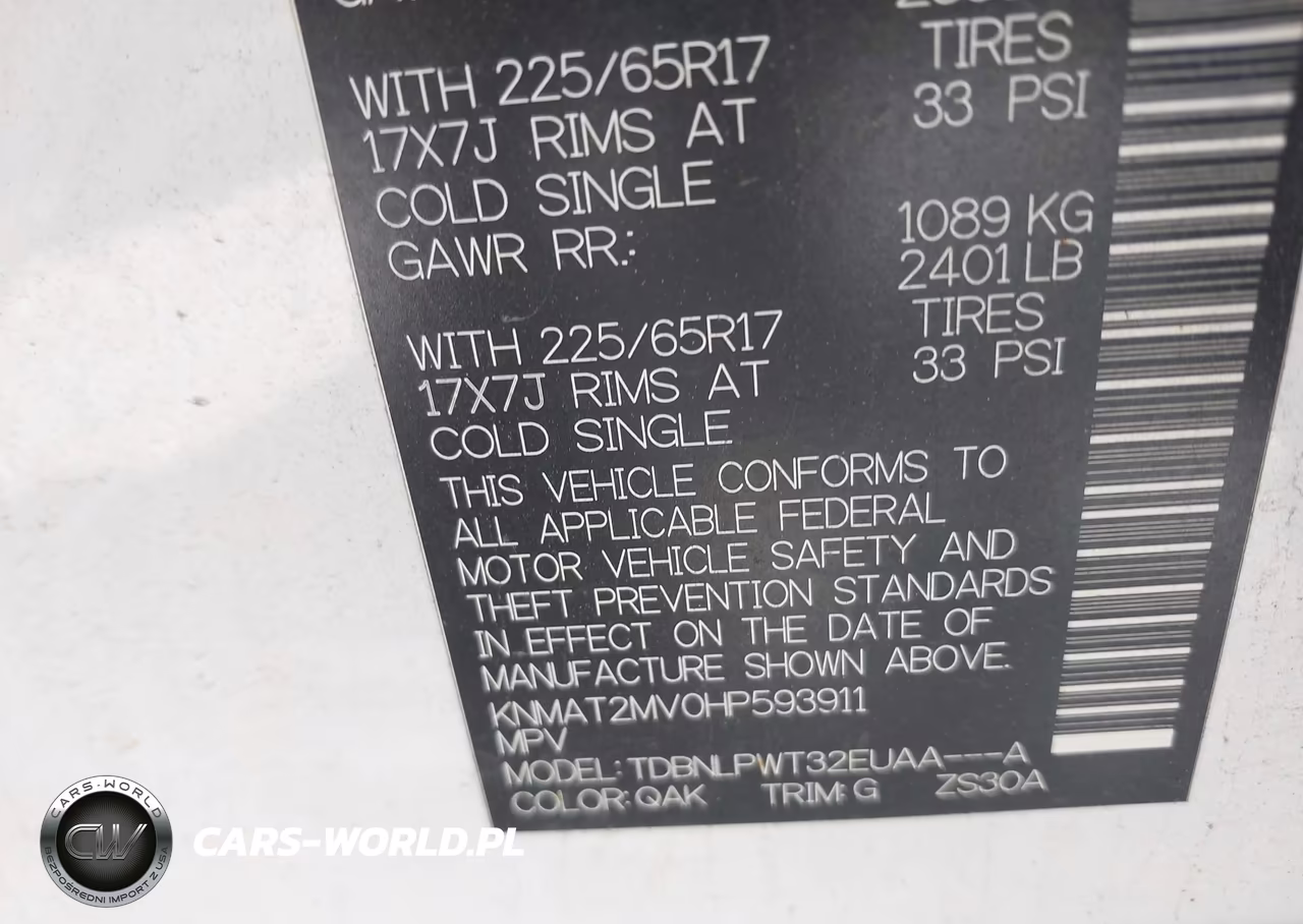 2017 Nissan Rogue S VIN:KNMAT2MV0HP593911 - 9