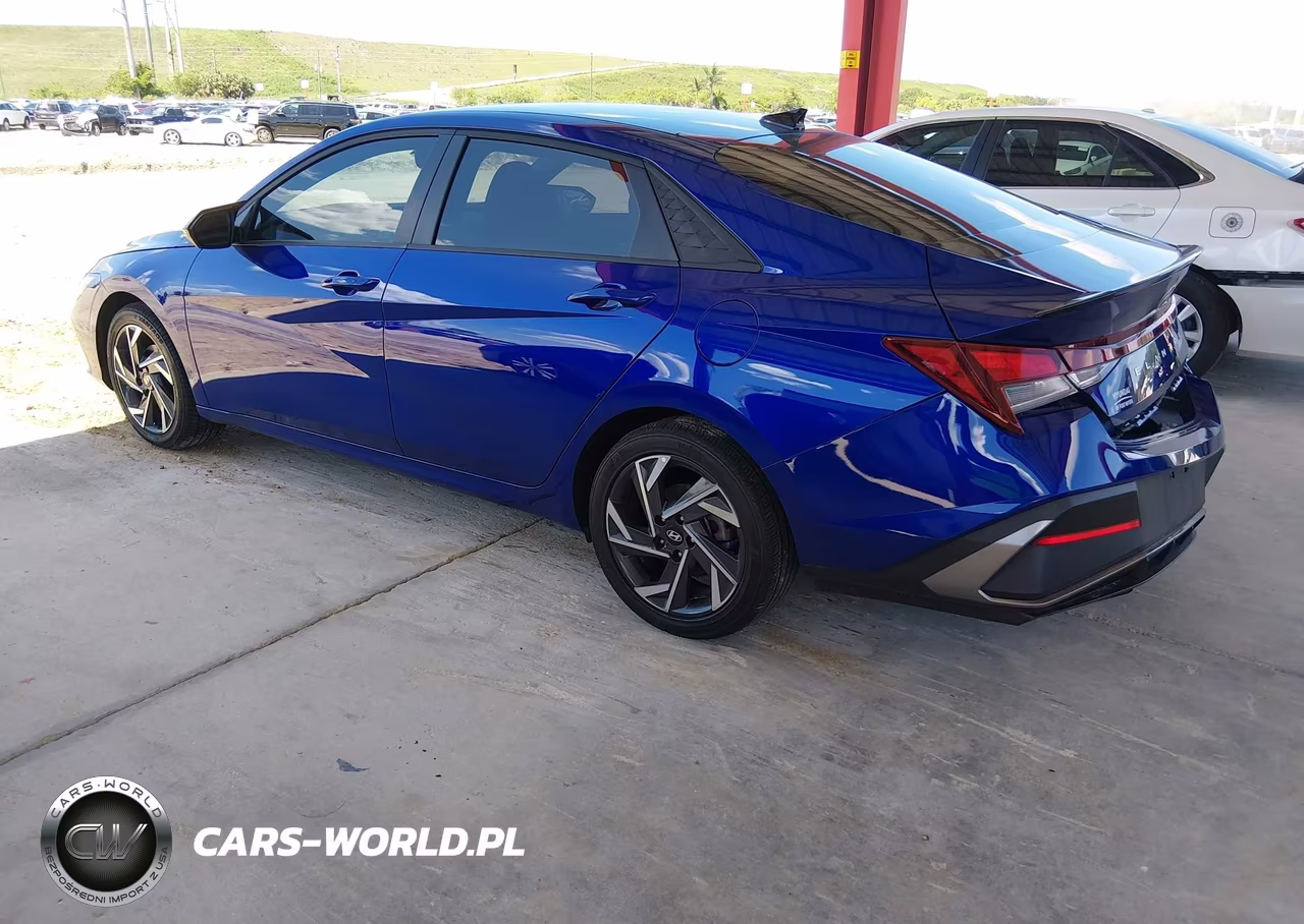 2025 Hyundai Elantra Sel Sport VIN:KMHLM4DG3SU956709 - 3