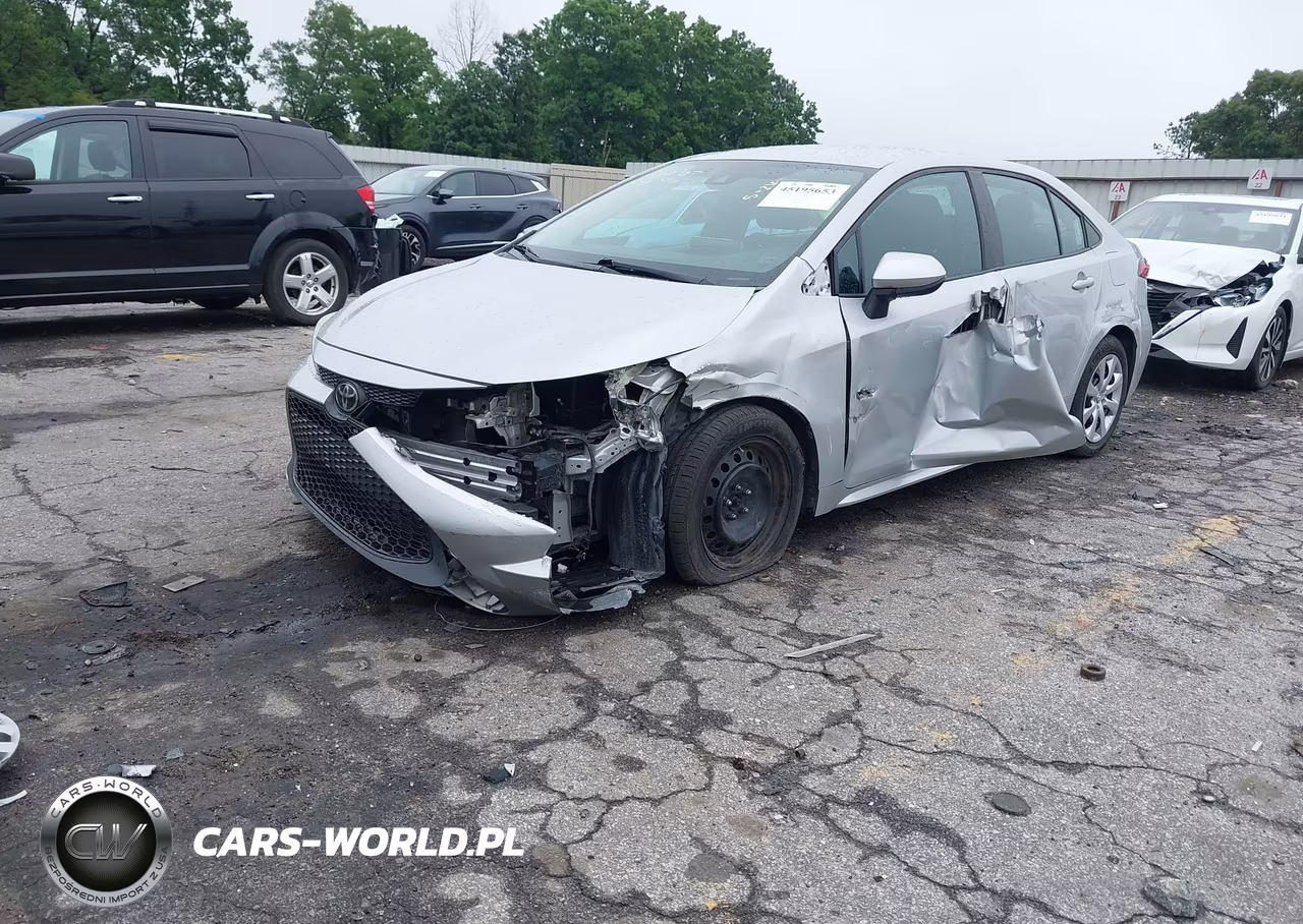 2021 Toyota Corolla Le VIN:5YFEPMAE4MP260707 - 2