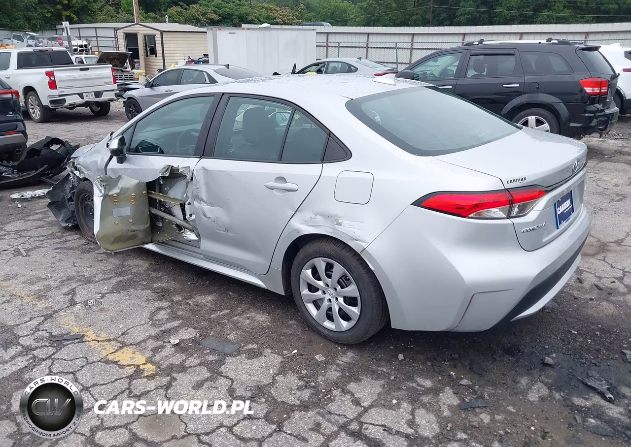 2021 Toyota Corolla Le VIN:5YFEPMAE4MP260707 - 3