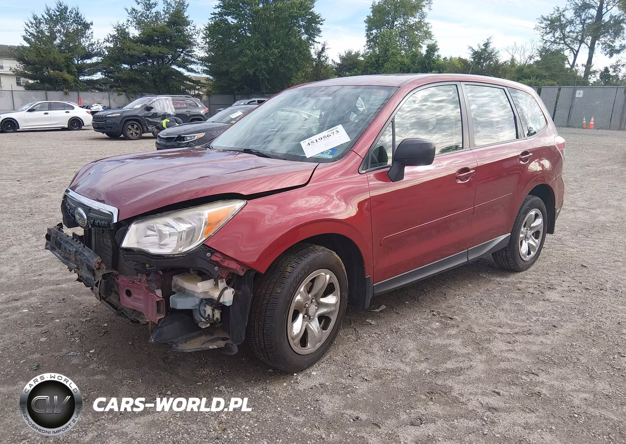 2014 Subaru Forester 2.5I VIN:JF2SJAAC0EH406701 - 2