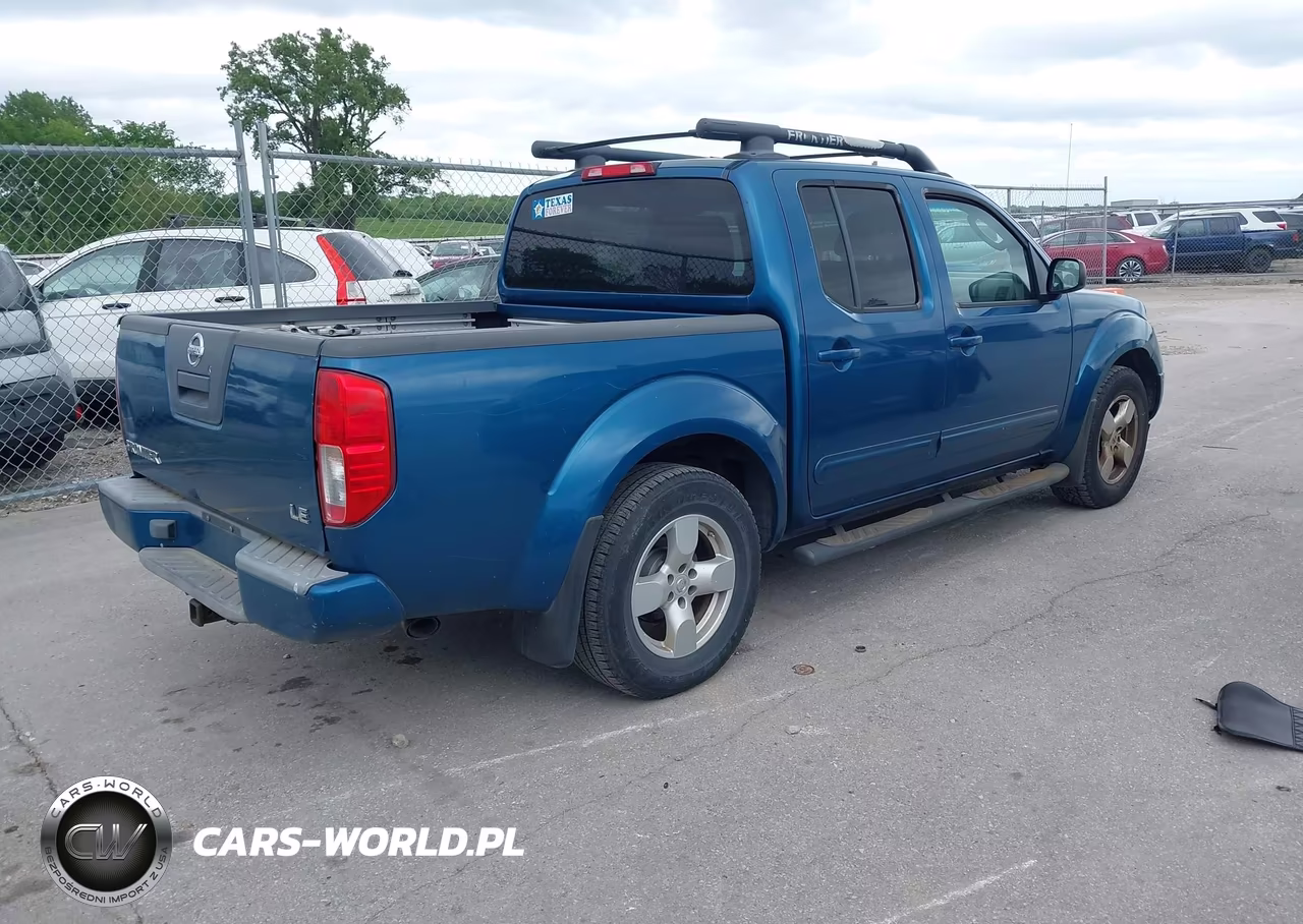 2005 Nissan Frontier Le VIN:1N6AD07U55C401256 - 4