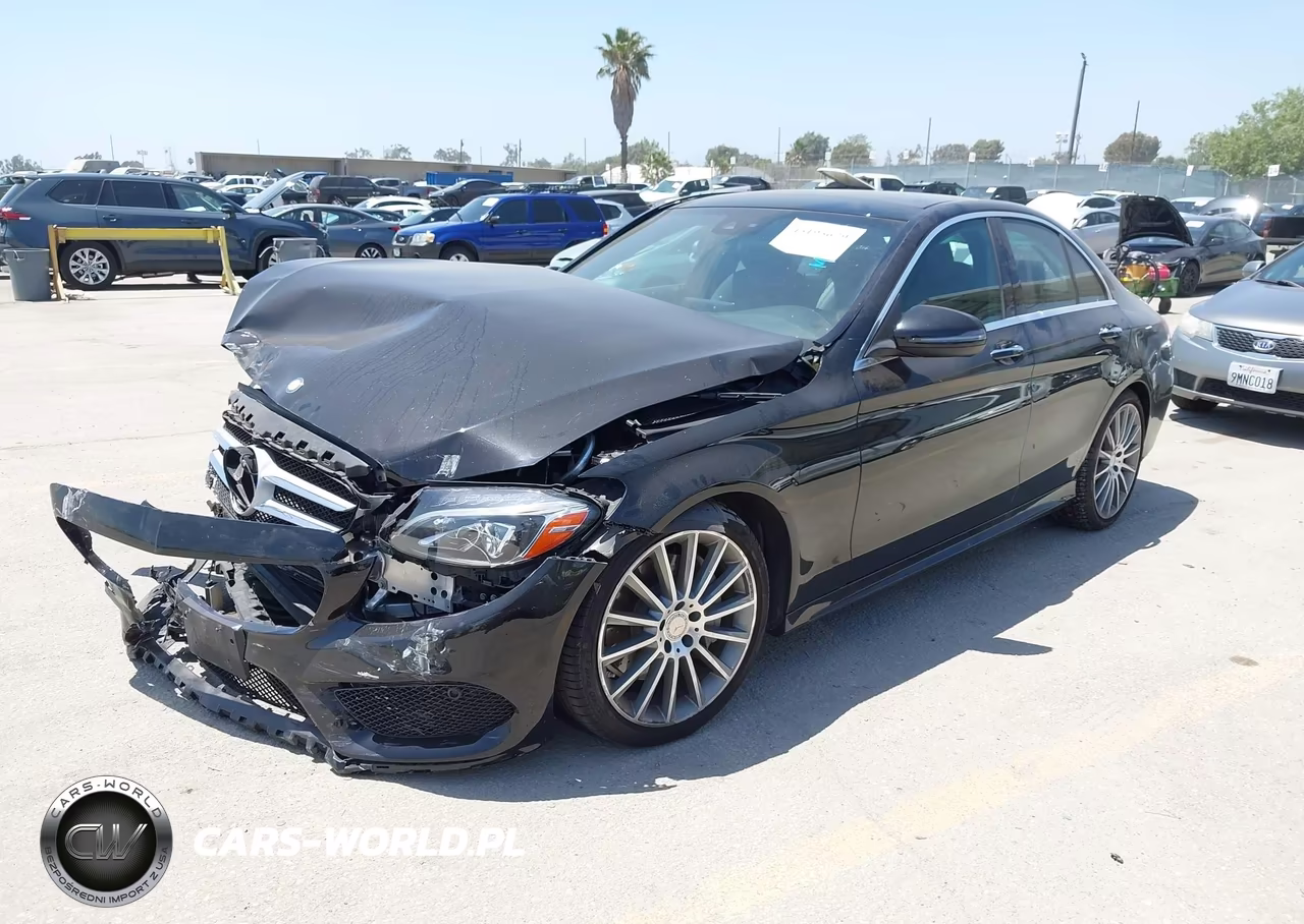 2017 Mercedes-Benz C 300 Sport VIN:55SWF4JB8HU202645 - 2