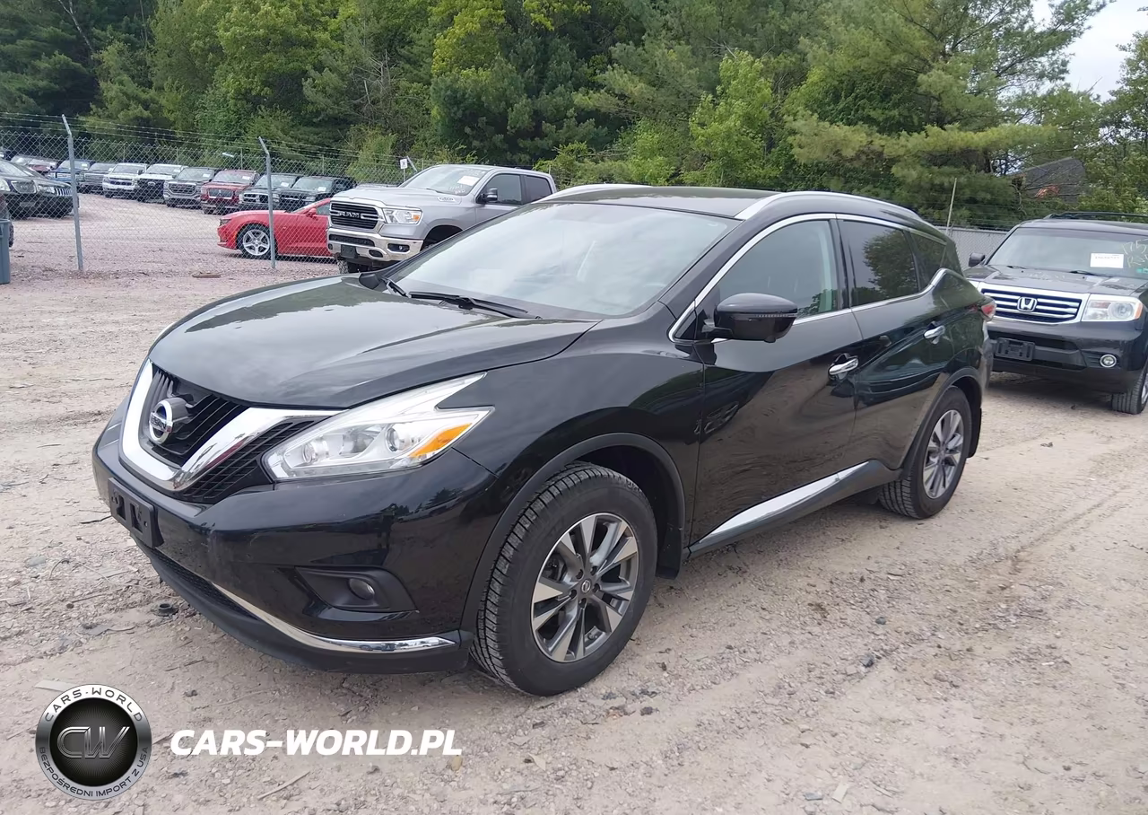 2017 Nissan Murano Sl VIN:5N1AZ2MG3HN188973 - 2