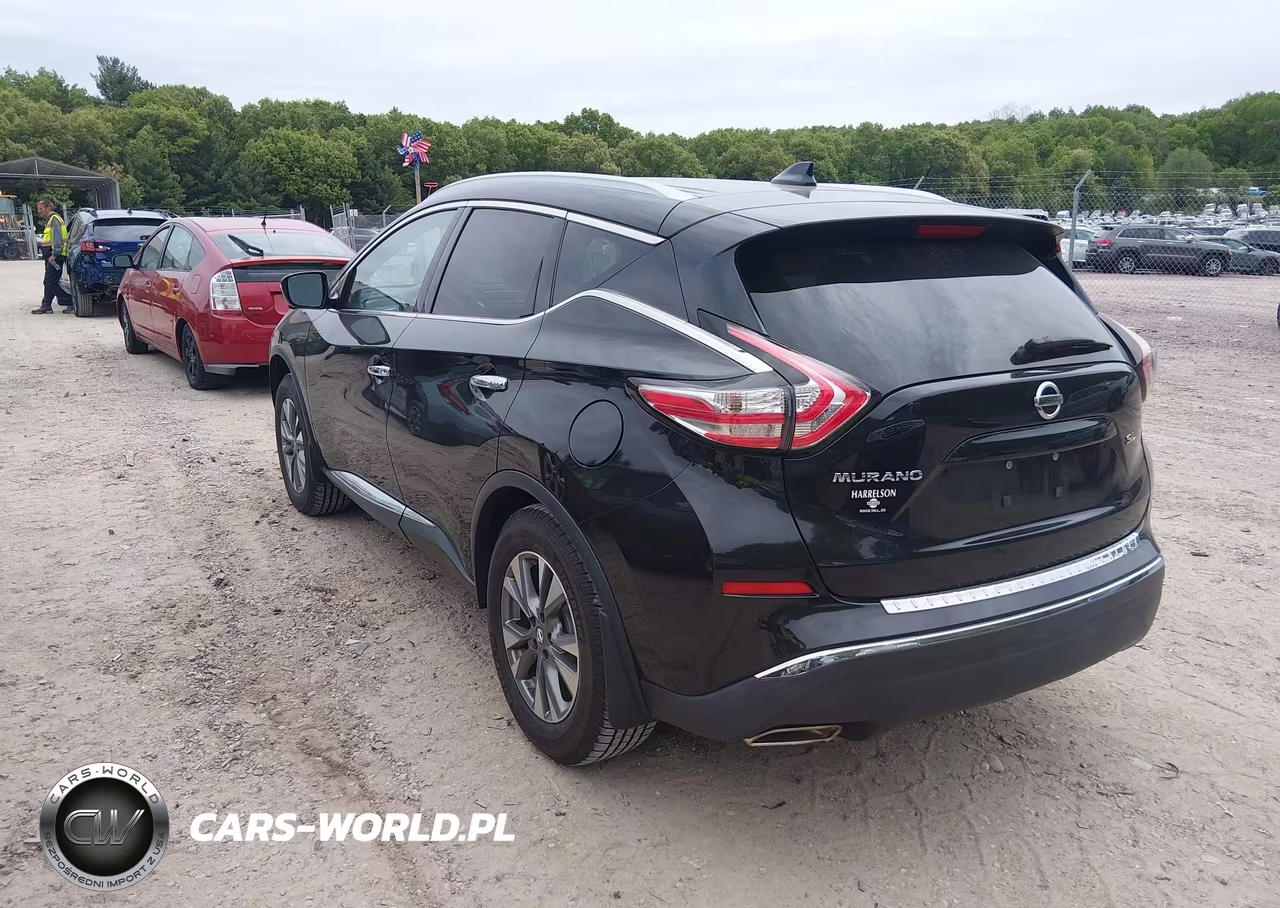2017 Nissan Murano Sl VIN:5N1AZ2MG3HN188973 - 3