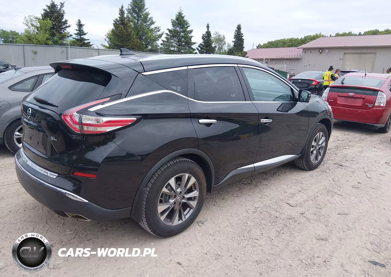 2017 Nissan Murano Sl VIN:5N1AZ2MG3HN188973 - 4