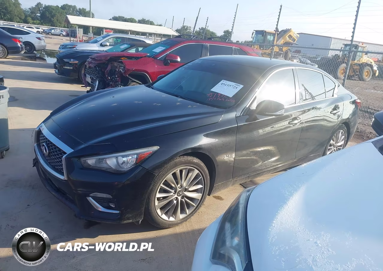 2019 Infiniti Q50 3.0T Luxe VIN:JN1EV7AP8KM515273 - 2