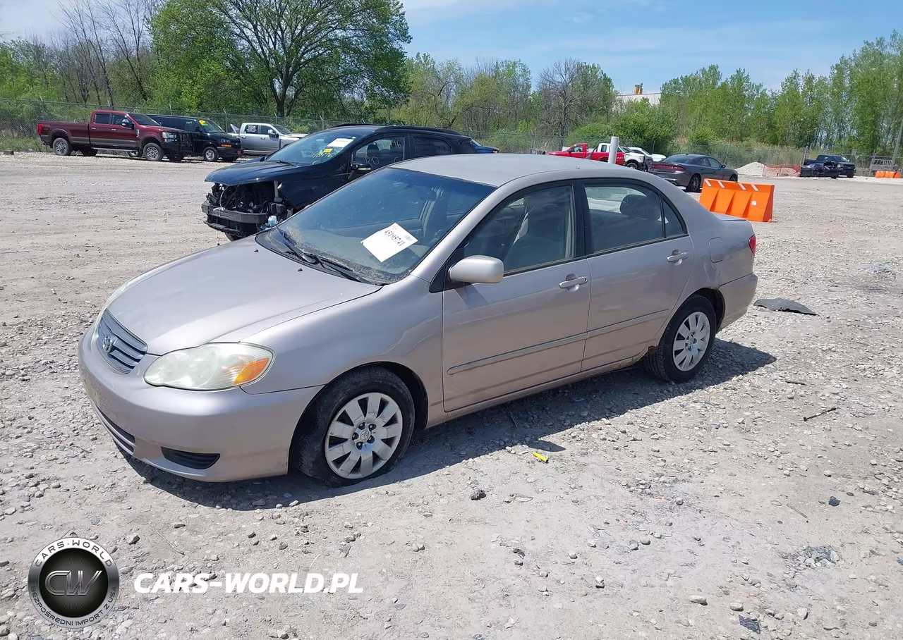 2003 Toyota Corolla Le VIN:1NXBR32E43Z177426 - 2