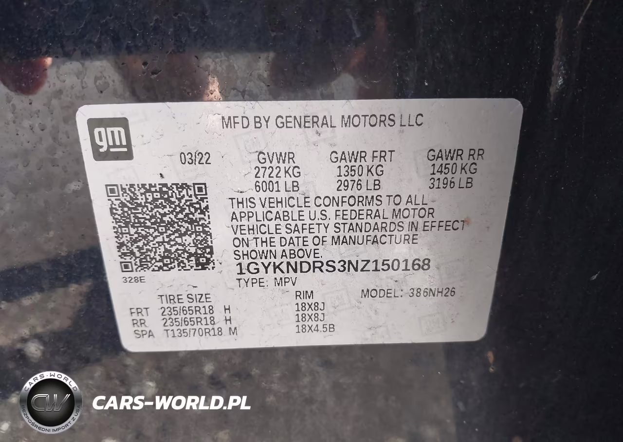 2022 Cadillac Xt5 Awd Premium Luxury VIN:1GYKNDRS3NZ150168 - 9