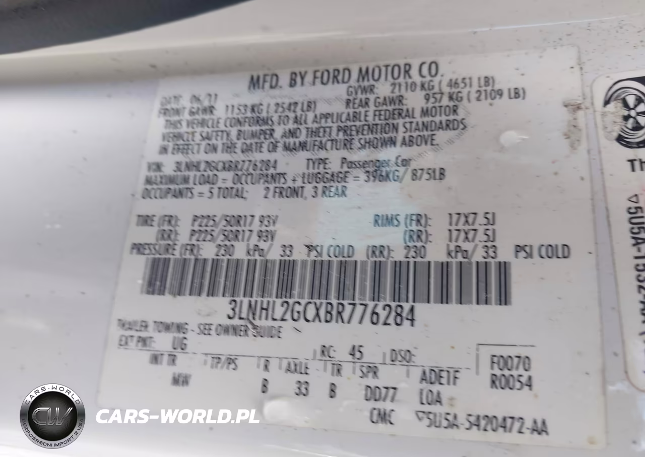 2011 Lincoln Mkz VIN:3LNHL2GCXBR776284 - 9
