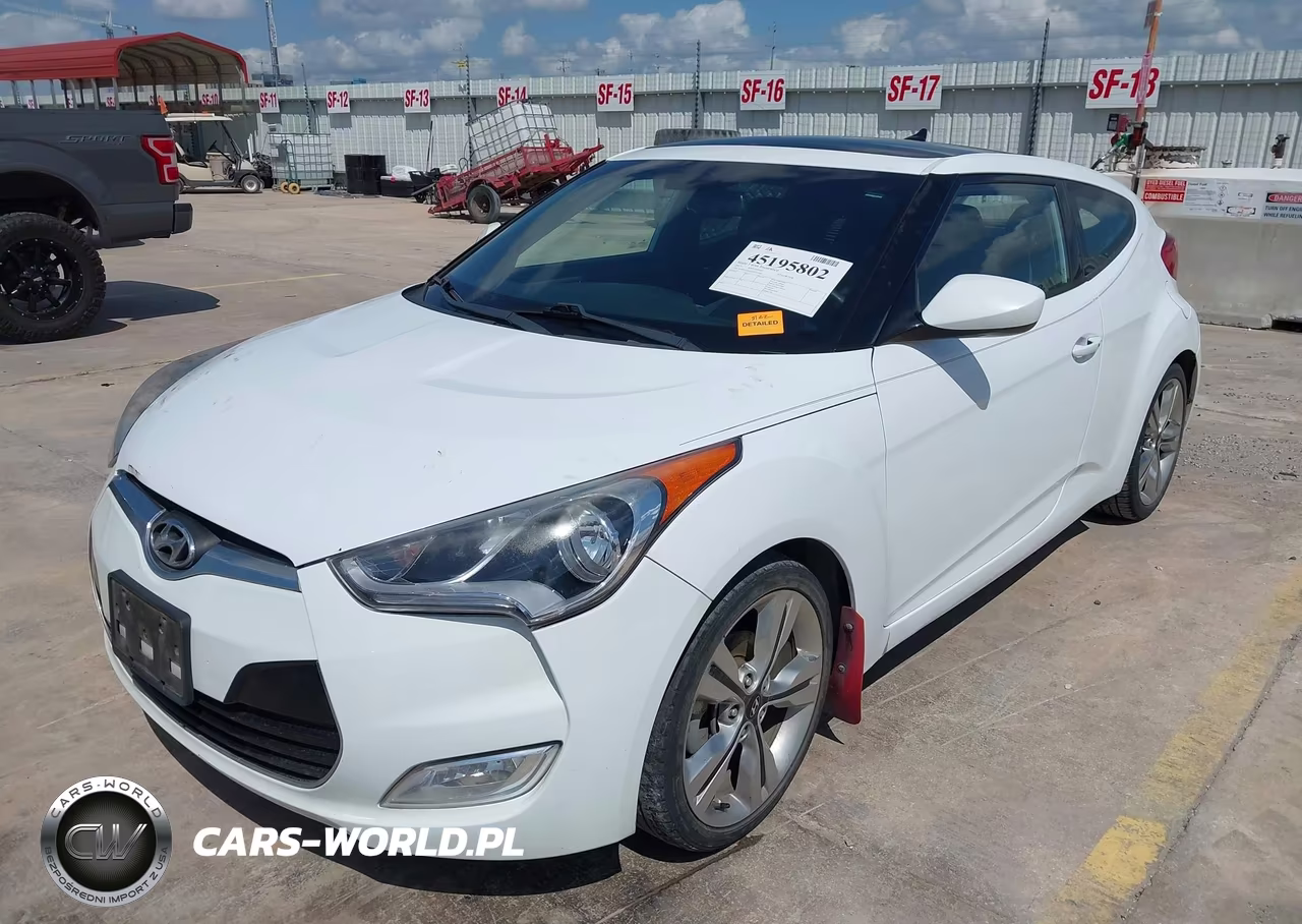 2017 Hyundai Veloster Value Edition VIN:KMHTC6ADXHU312366 - 2