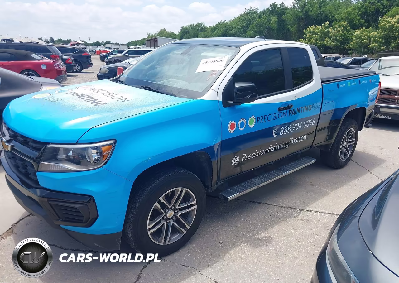 2021 Chevrolet Colorado 2Wd Long Box Wt VIN:1GCHSBEA0M1205456 - 2