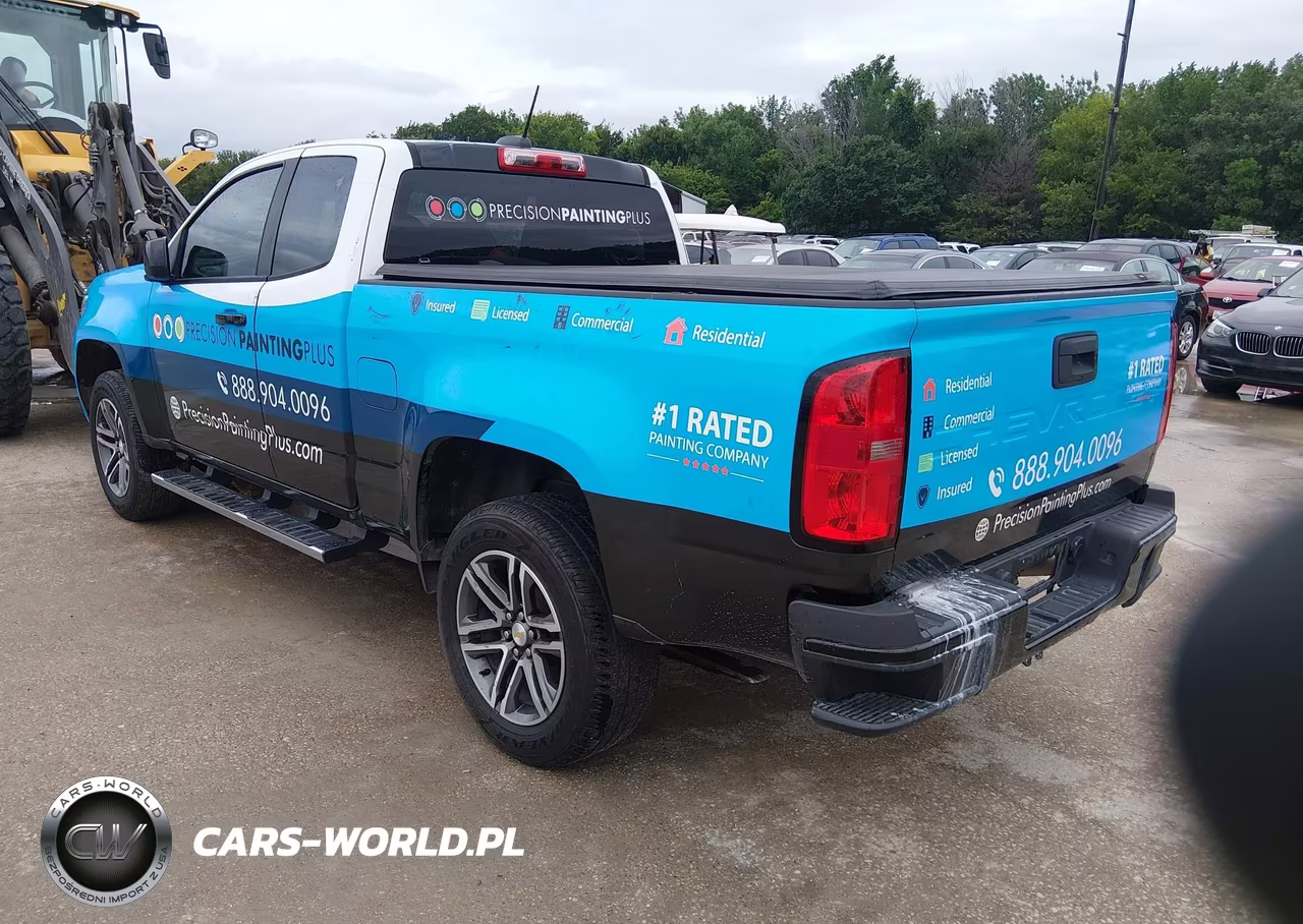2021 Chevrolet Colorado 2Wd Long Box Wt VIN:1GCHSBEA0M1205456 - 3
