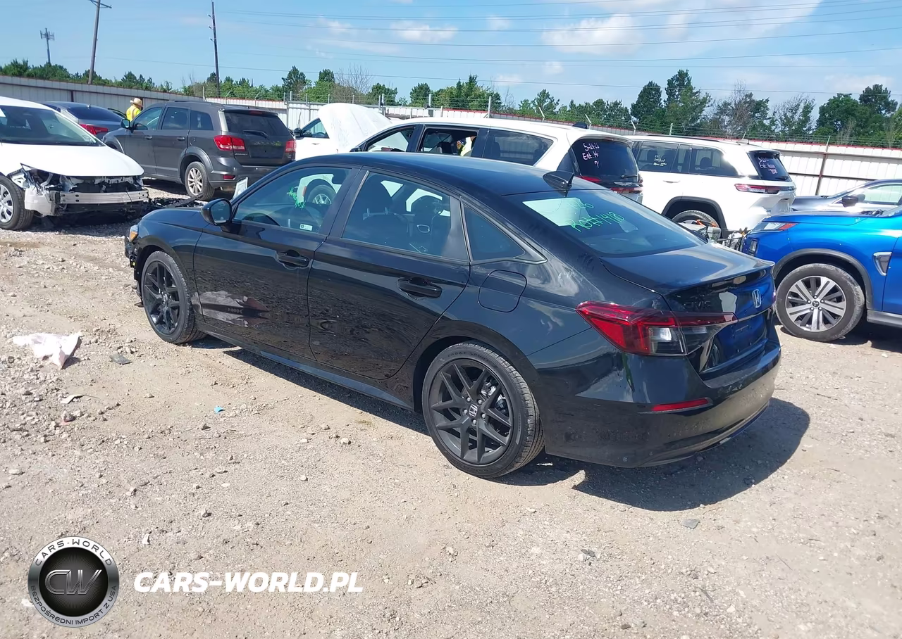 2026 Honda Civic Sport VIN:2HGFE2F58TH559694 - 3