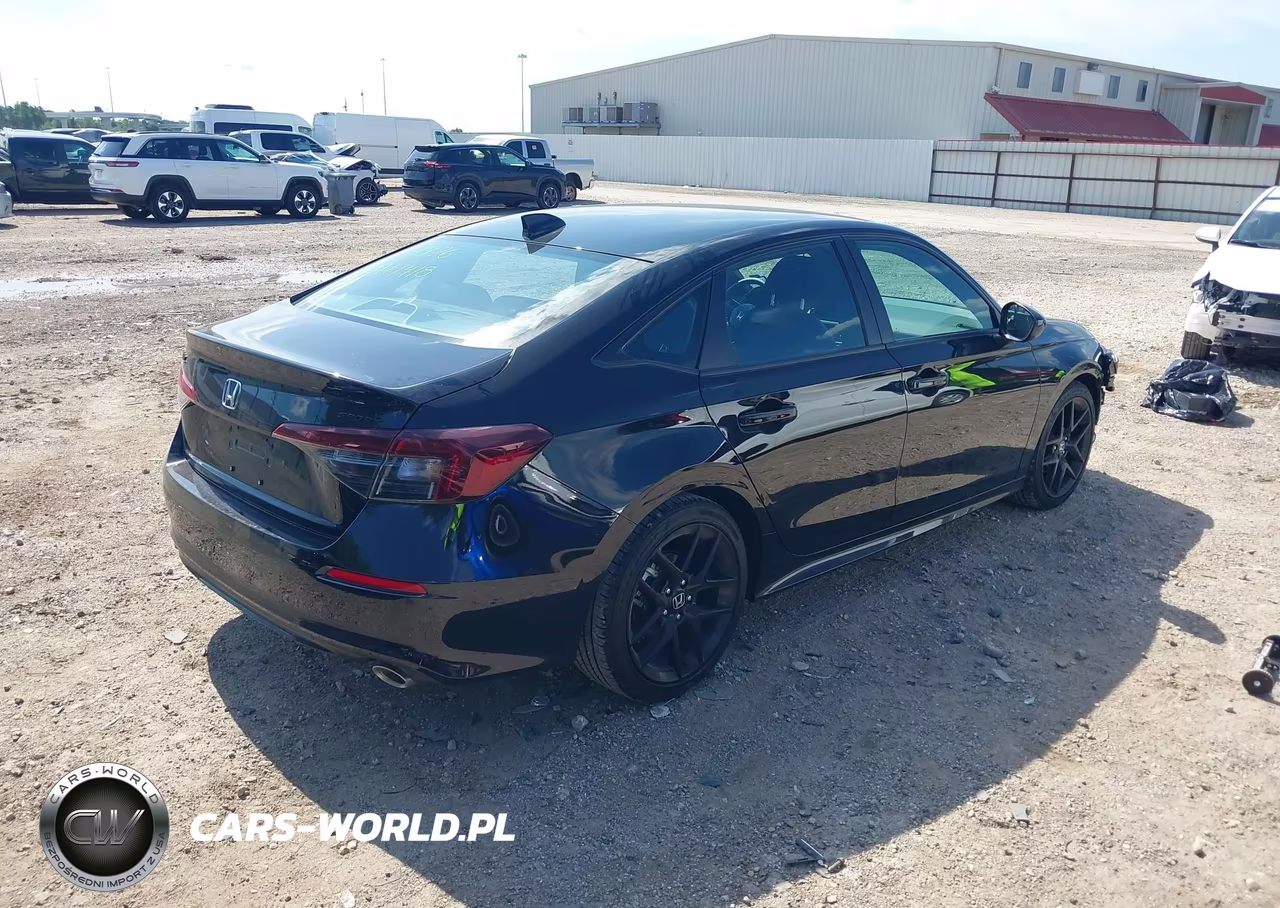 2026 Honda Civic Sport VIN:2HGFE2F58TH559694 - 4