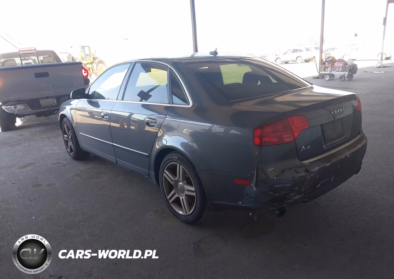 2007 Audi A4 2.0T VIN:WAUAF78E27A231429 - 3