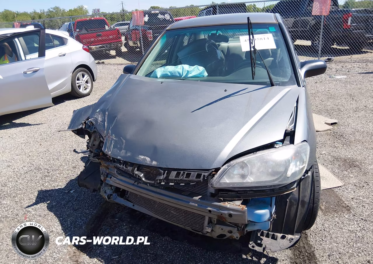 2005 Honda Civic Vp VIN:1HGES16345L001473 - 12
