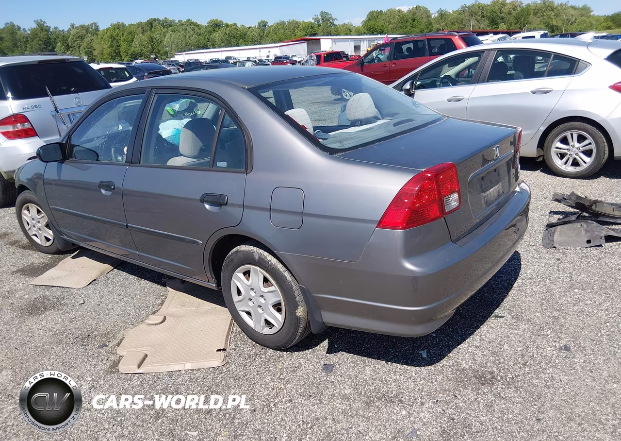 2005 Honda Civic Vp VIN:1HGES16345L001473 - 3