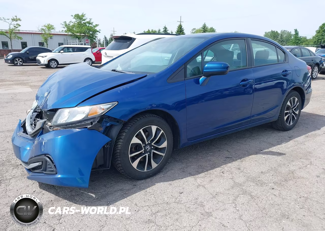 2014 Honda Civic Ex VIN:19XFB2F88EE038944 - 2