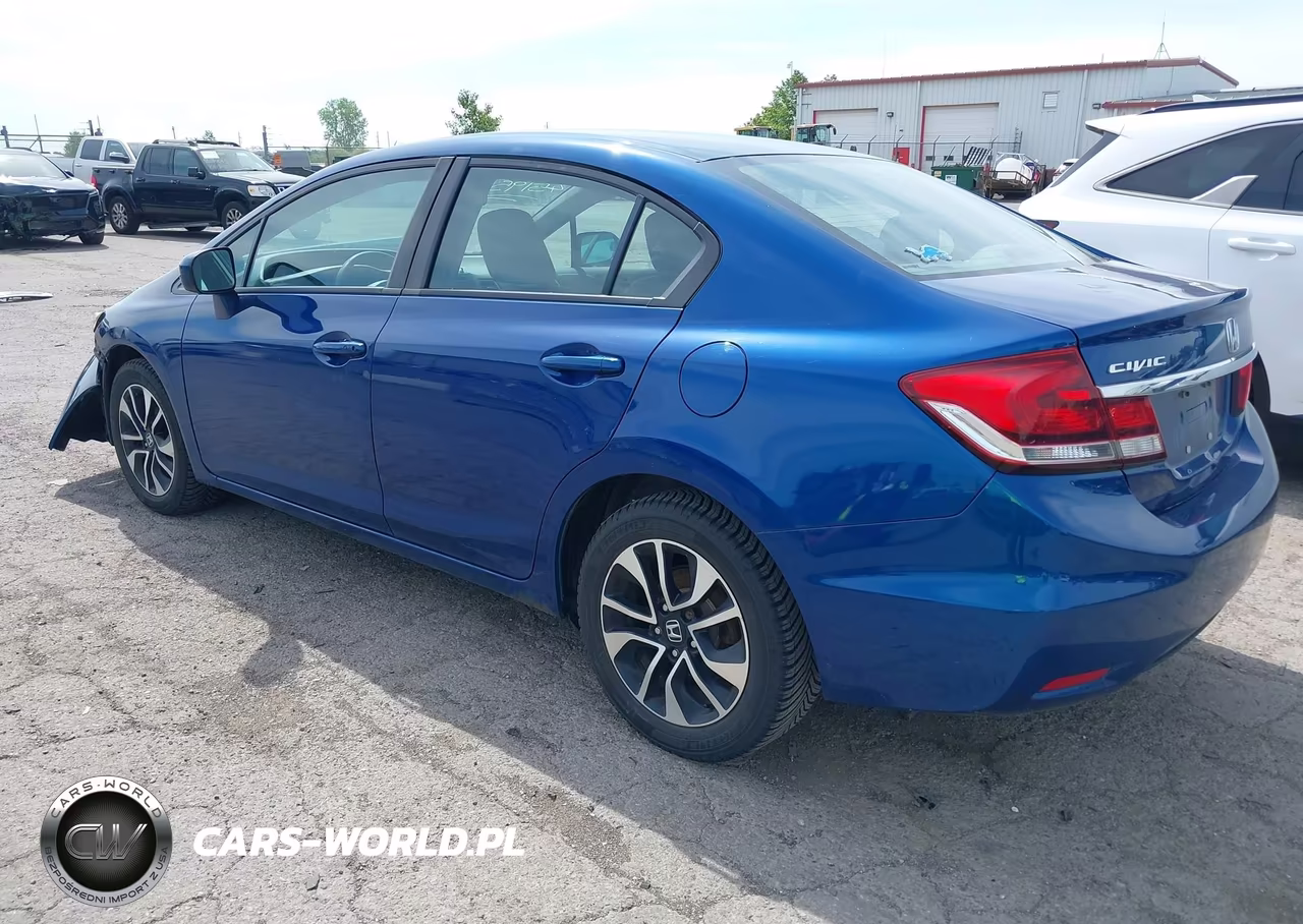 2014 Honda Civic Ex VIN:19XFB2F88EE038944 - 3