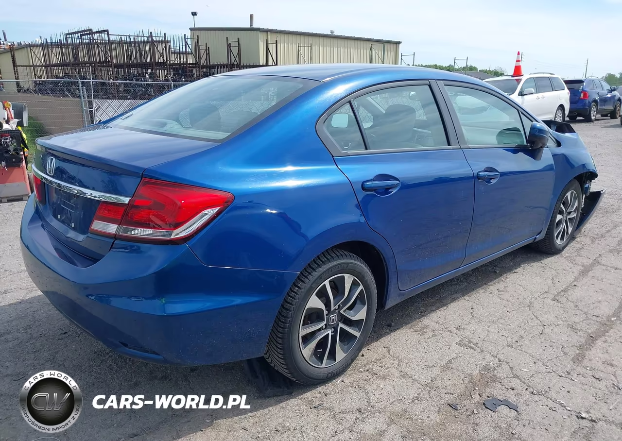 2014 Honda Civic Ex VIN:19XFB2F88EE038944 - 4