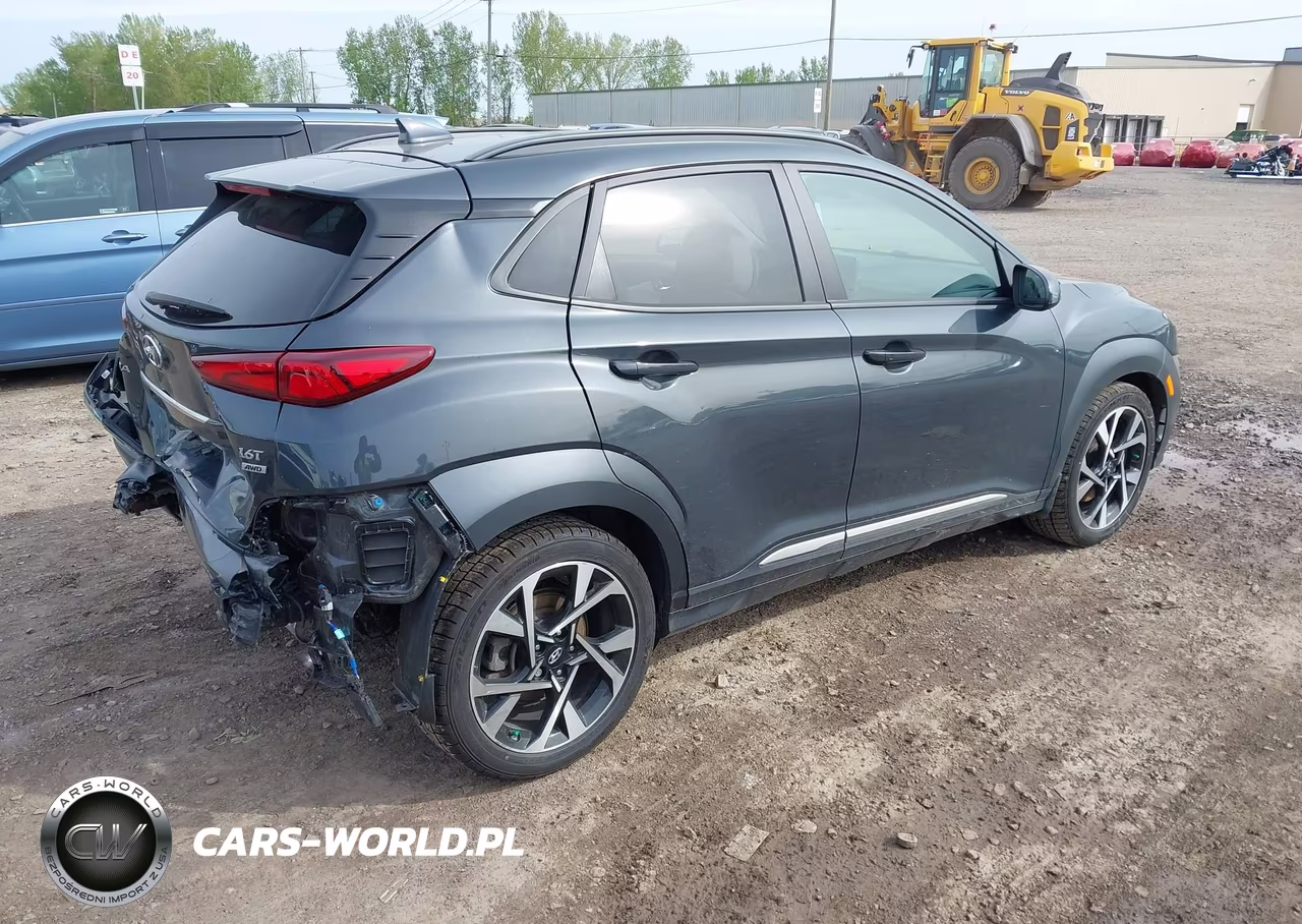 2022 Hyundai Kona Limited VIN:KM8K5CA30NU883789 - 4