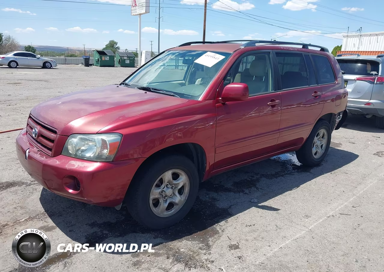 2007 Toyota Highlander VIN:JTEGD21A970159238 - 2