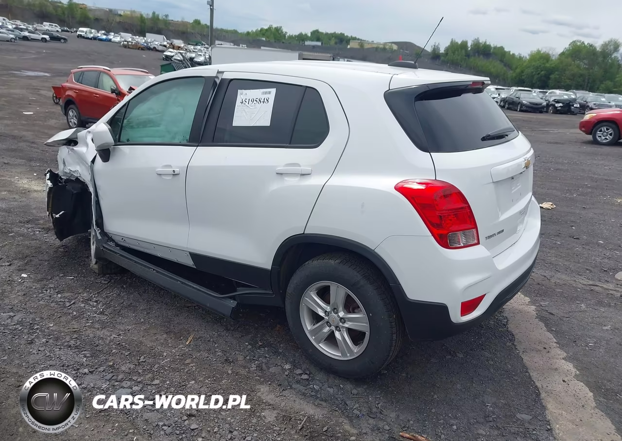 2022 Chevrolet Trax Awd Ls VIN:KL7CJNSM6NB549301 - 3