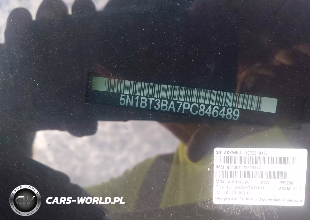 2023 Nissan Rogue Sv Fwd VIN:5N1BT3BA7PC846489 - 9