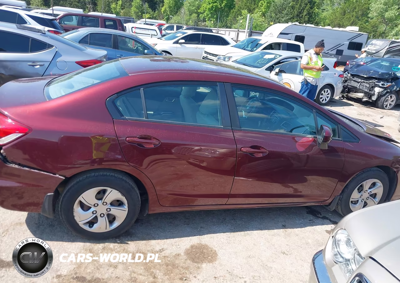 2015 Honda Civic Lx VIN:19XFB2F5XFE276477 - 14