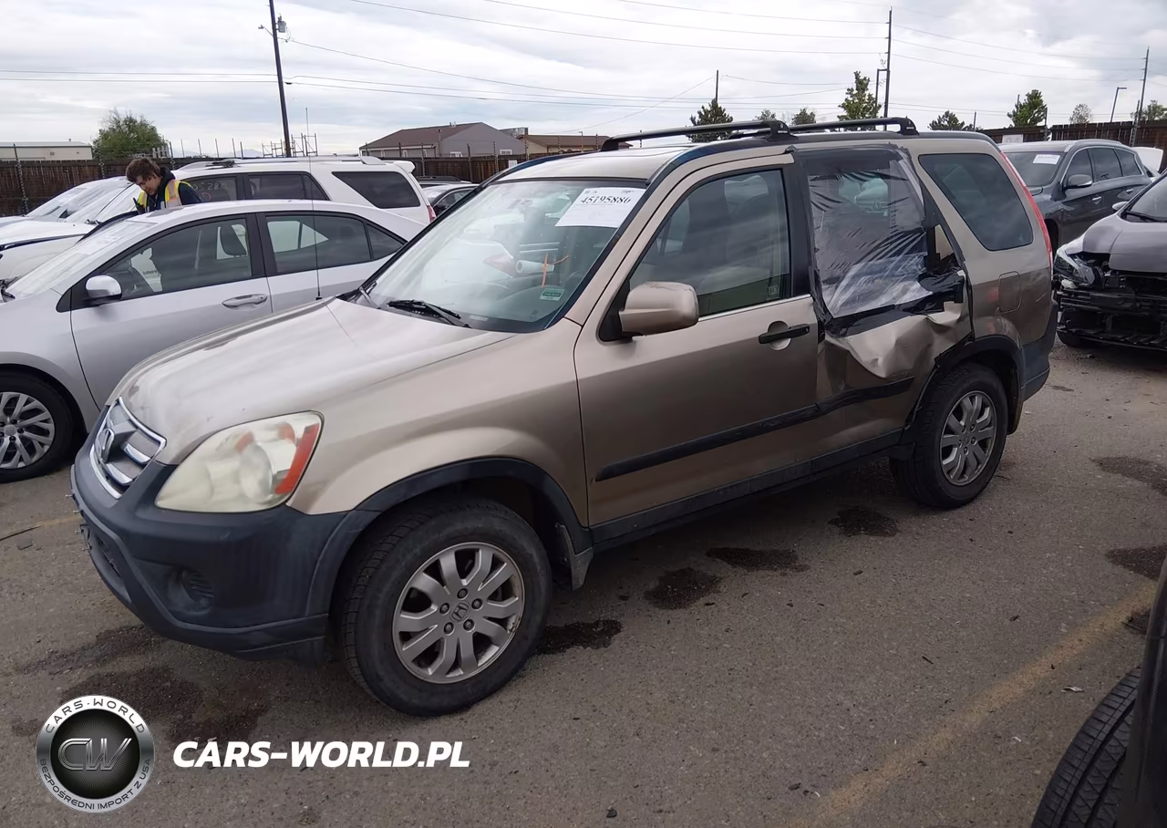 2005 Honda Cr-V Ex VIN:SHSRD78875U314647 - 2