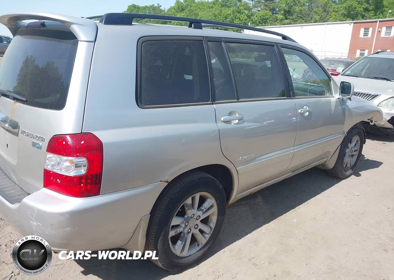 2007 Toyota Highlander Hybrid Limited V6 VIN:JTEEW21A170049754 - 4