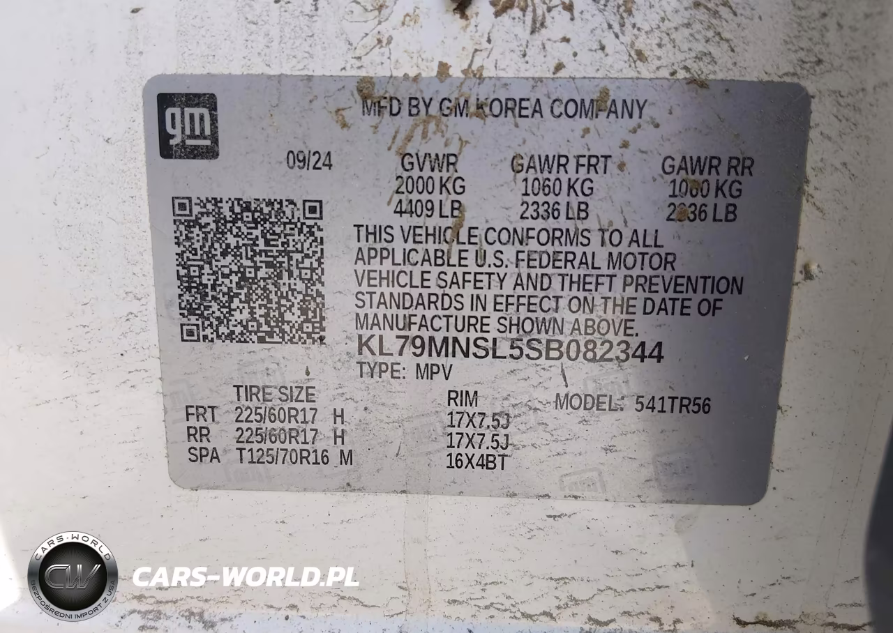 2025 Chevrolet Trailblazer Awd Ls VIN:KL79MNSL5SB082344 - 9