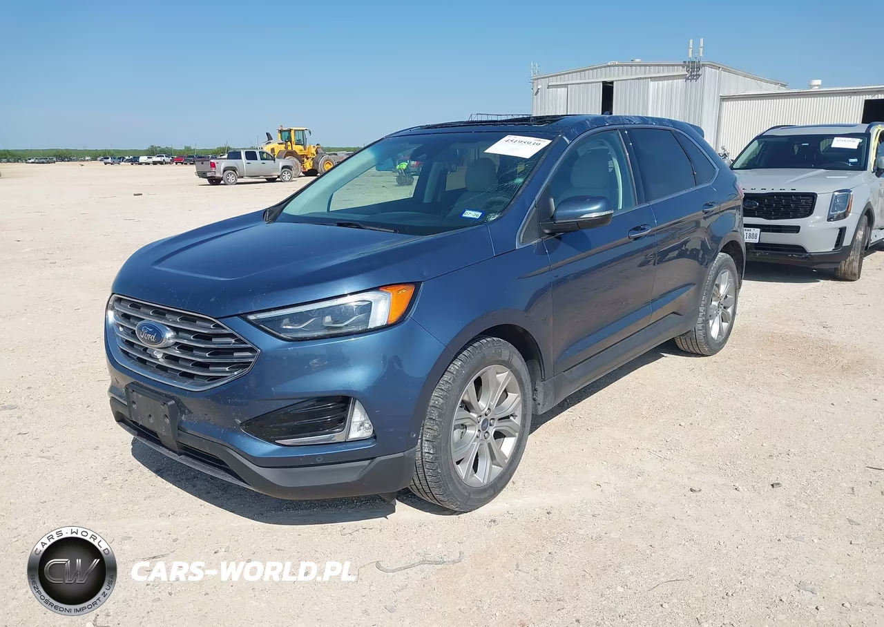 2019 Ford Edge Titanium VIN:2FMPK3K99KBC01026 - 2