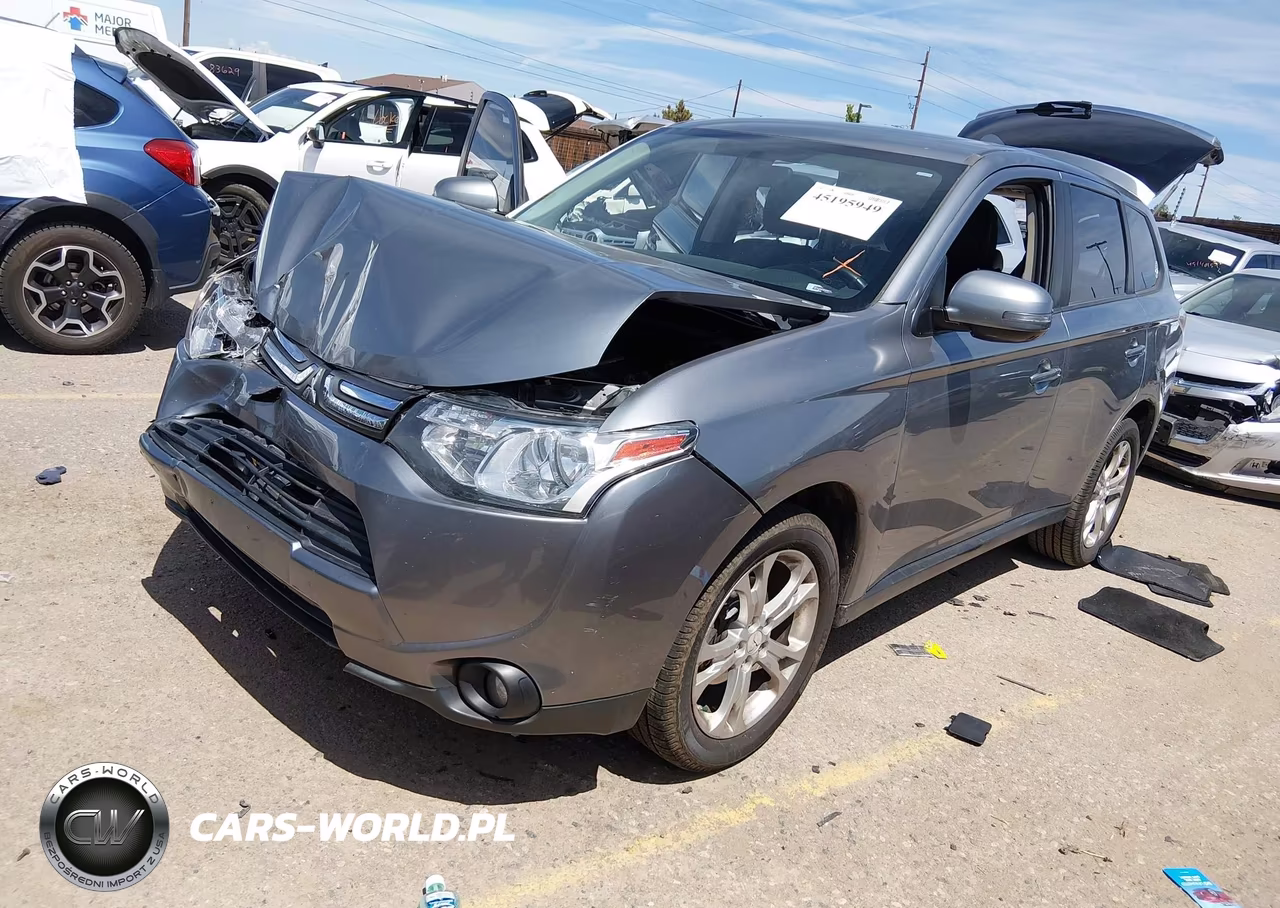 2014 Mitsubishi Outlander Se VIN:JA4AZ3A38EZ011457 - 2