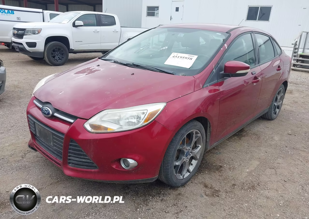 2013 Ford Focus Se VIN:1FADP3F24DL115976 - 2