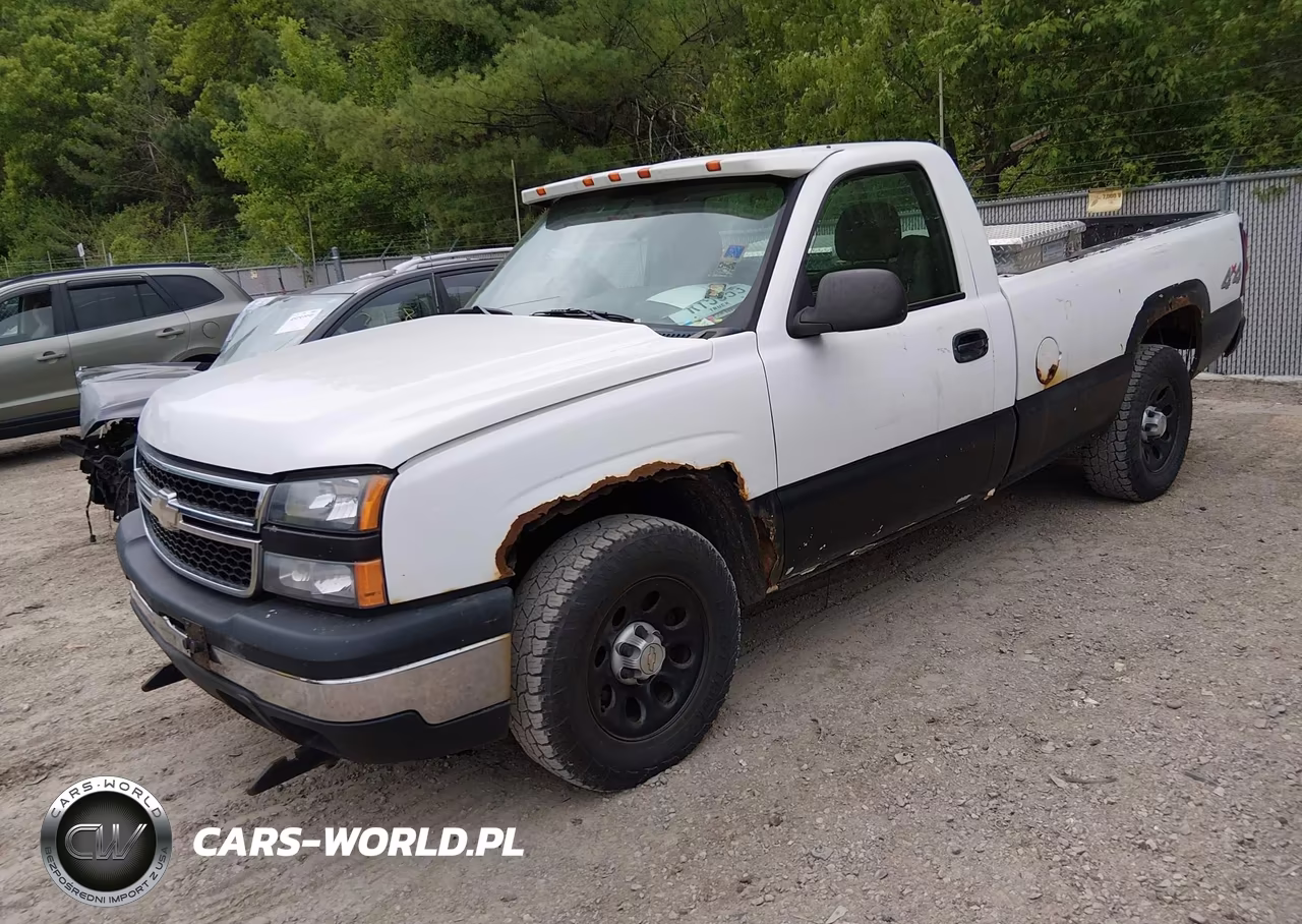 2006 Chevrolet Silverado 1500 Work Truck VIN:3GCEK14V66G152915 - 2