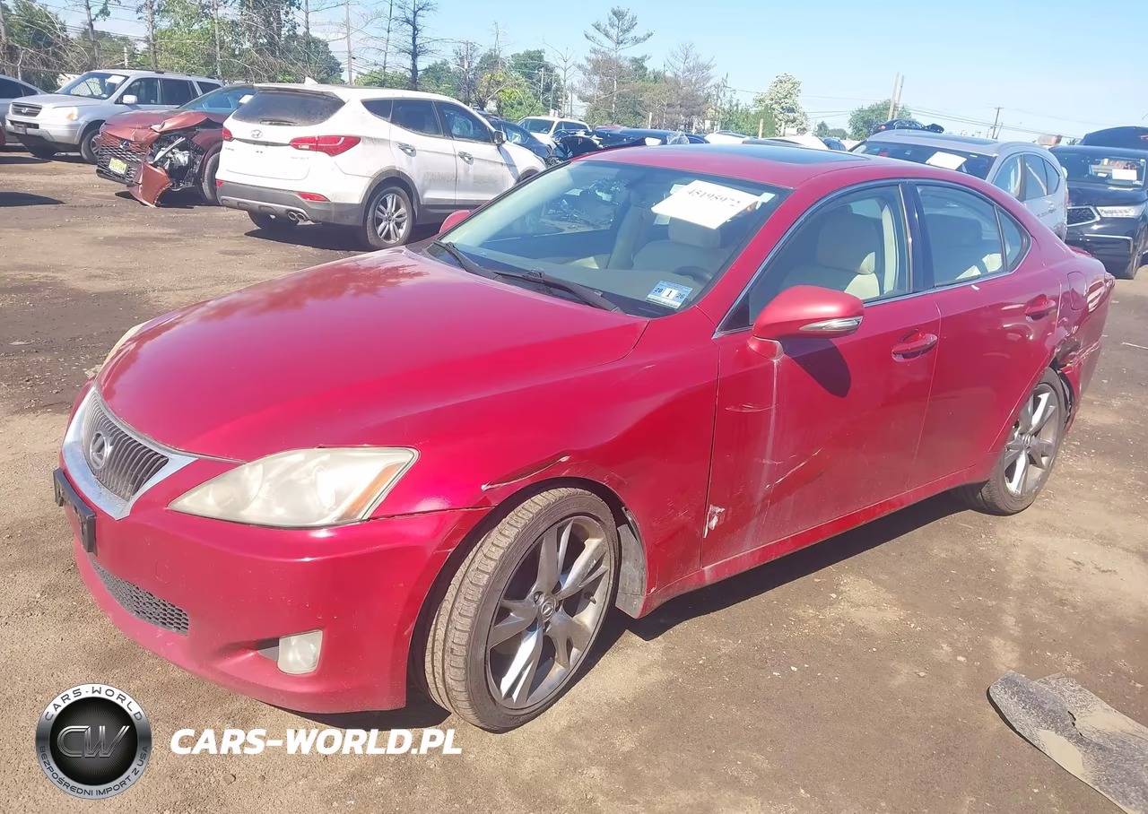 2010 Lexus Is 250 VIN:JTHBF5C21A5109491 - 2