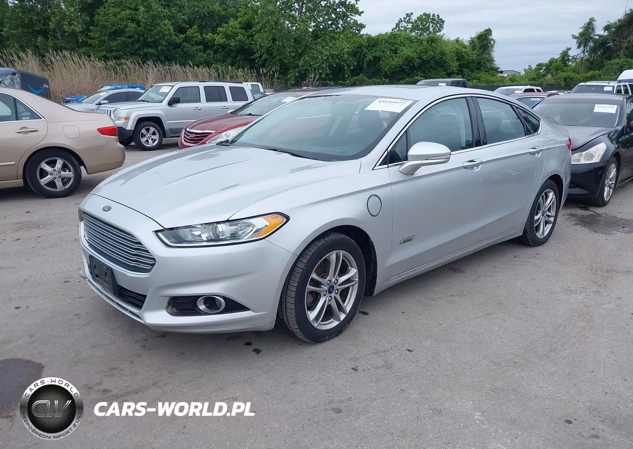 2016 Ford Fusion Energi Titanium VIN:3FA6P0SU5GR363335 - 2